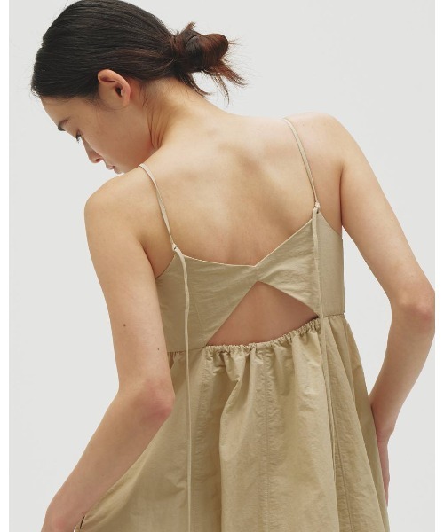 TODAYFUL(トゥデイフル)の「Bustier Balloon Dress 12610312(ワンピース・レディース・ブラウン/ベージュ・38/36)」の7枚目の写真