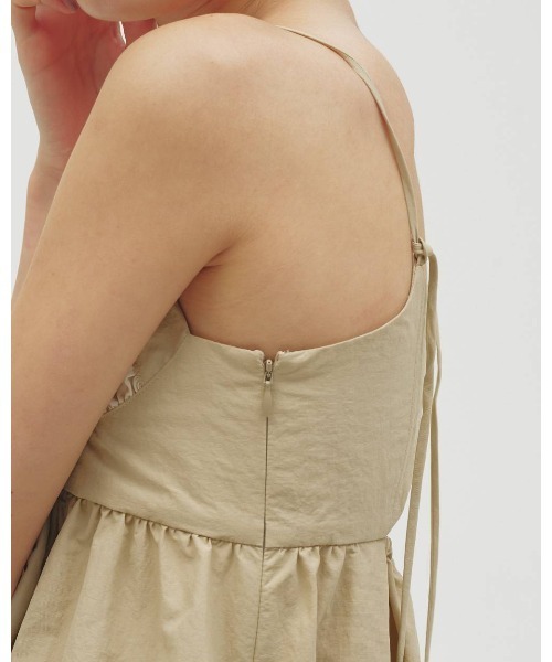 TODAYFUL(トゥデイフル)の「Bustier Balloon Dress 12610312(ワンピース・レディース・ブラウン/ベージュ・38/36)」の8枚目の写真