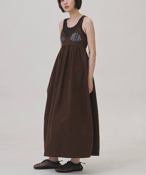 TODAYFUL(トゥデイフル)の「Bustier Balloon Dress 12610312(ワンピース・レディース・ブラウン/ベージュ・38/36)」の10枚目の写真