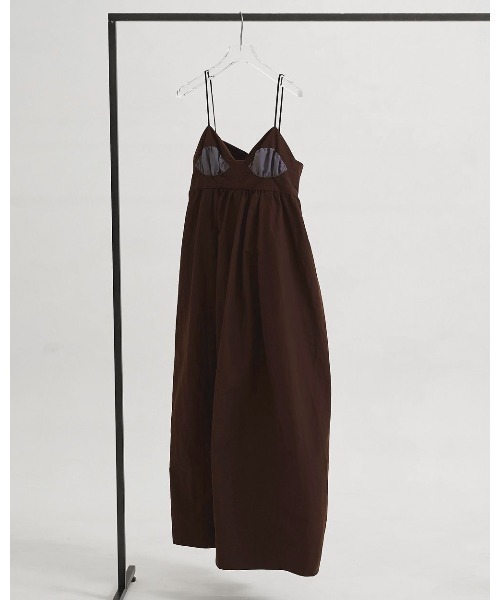 TODAYFUL(トゥデイフル)の「Bustier Balloon Dress 12610312(ワンピース・レディース・ブラウン/ベージュ・38/36)」の13枚目の写真