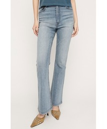 L/W PATCHED PANEL FLARE DENIM ローウエストパッチドパネルフレア