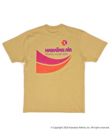ハワイアン航空 ラインパターンTシャツ