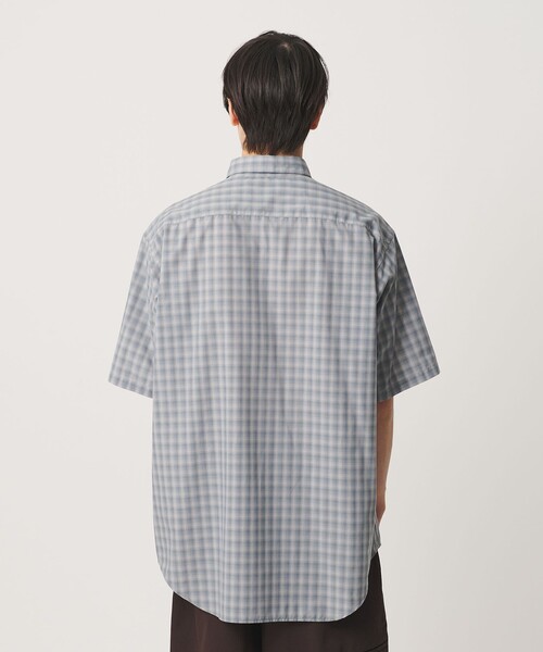 NICE WEATHER(ナイスウェザー)の「<NICE WEATHER>チェックショートスリーブシャツ(シャツ/ブラウス・メンズ・ネイビー/ライトグレー・S/L/M)」の17枚目の写真