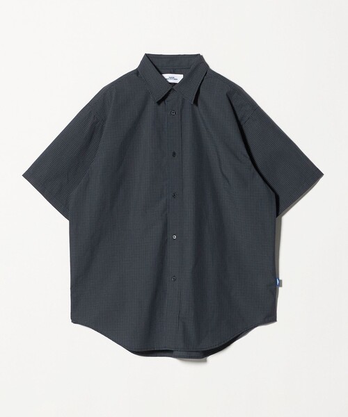 NICE WEATHER(ナイスウェザー)の「<NICE WEATHER>チェックショートスリーブシャツ(シャツ/ブラウス・メンズ・ネイビー/ライトグレー・S/L/M)」の21枚目の写真