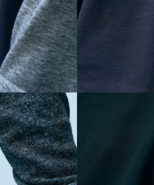 GEVS.(ジェイヴィス)の「フェイクレイヤードTシャツ<大きいサイズ有>GEVS.(Tシャツ/カットソー・レディース・チャコール/ブラック・M/5L/L/LL/3L/4L)」の16枚目の写真