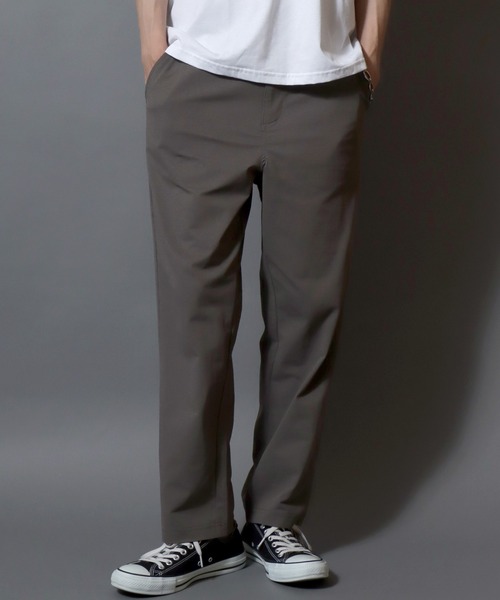ANPAS（アンパス）の「Ribbed Mesh Easy Pants / 〈接触冷感 通気性 吸汗速乾 遮熱 UV対策 ストレッチ〉爽やかに風通る リップメッシュ クールイージーパンツ メンズ ボトムス（その他パンツ・メンズ・ブラック/チャコール/ネイビー/カーキ・LL/L/M）」の3枚目の写真