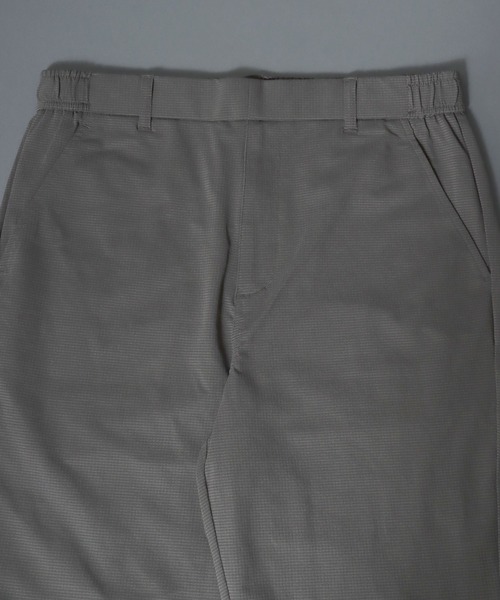 ANPAS（アンパス）の「Ribbed Mesh Easy Pants / 〈接触冷感 通気性 吸汗速乾 遮熱 UV対策 ストレッチ〉爽やかに風通る リップメッシュ クールイージーパンツ メンズ ボトムス（その他パンツ・メンズ・ブラック/チャコール/ネイビー/カーキ・LL/L/M）」の10枚目の写真