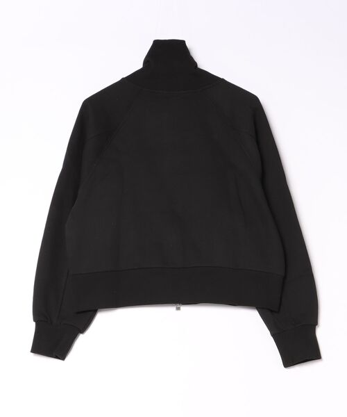 UNDOVE（アンドゥーブ）の「UVカット ｜ ダブルジップジャケット（ノーカラージャケット・レディース・ブラック/杢グレー・X-LARGE/LARGE/MEDIUM）」の6枚目の写真