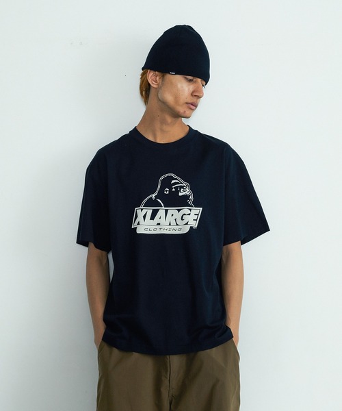XLARGE(エクストララージ)の「OLD OG S/S TEE(Tシャツ/カットソー・メンズ・ブラック/グレー/ホワイト/ブラウン・XXL/M/XL/XS/S/L)」の3枚目の写真