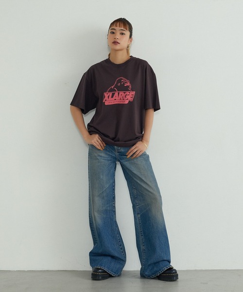XLARGE(エクストララージ)の「OLD OG S/S TEE(Tシャツ/カットソー・メンズ・ブラック/グレー/ホワイト/ブラウン・XXL/M/XL/XS/S/L)」の12枚目の写真