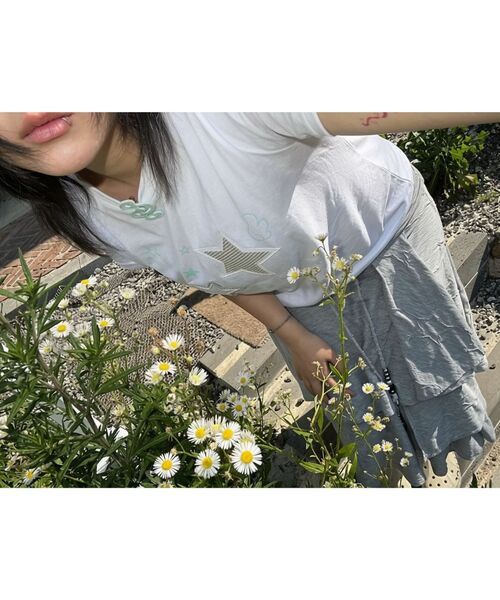 THE GREEN LAB（ザグリーンラボ）の「スターパッチST 半袖Tシャツ [ミント]（Tシャツ/カットソー・レディース・その他・FREE）」の14枚目の写真