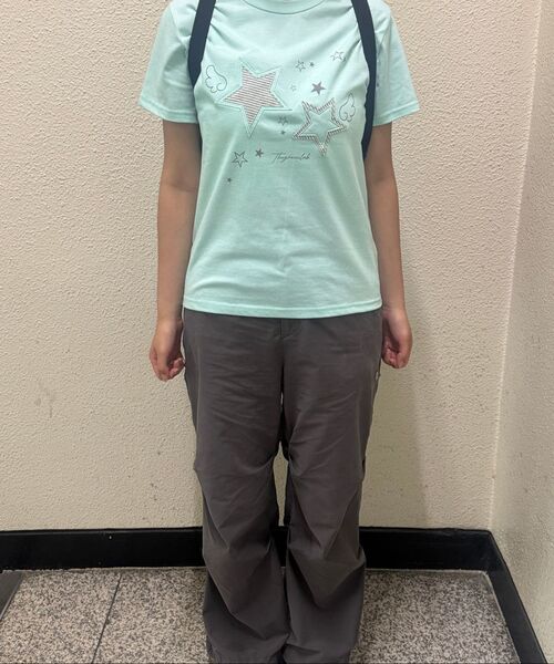 THE GREEN LAB（ザグリーンラボ）の「スターパッチST 半袖Tシャツ [ミント]（Tシャツ/カットソー・レディース・その他・FREE）」の12枚目の写真
