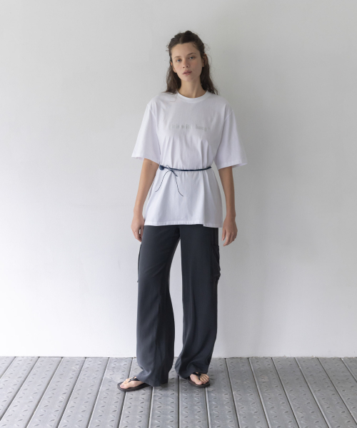haag(ヘイグ)の「a girls boxy t-sh (white)(Tシャツ/カットソー・レディース・その他・FREE)」の5枚目の写真