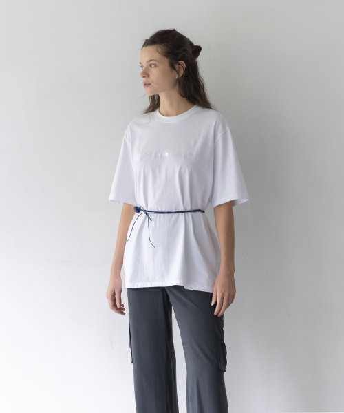 haag(ヘイグ)の「a girls boxy t-sh (white)(Tシャツ/カットソー・レディース・その他・FREE)」の6枚目の写真
