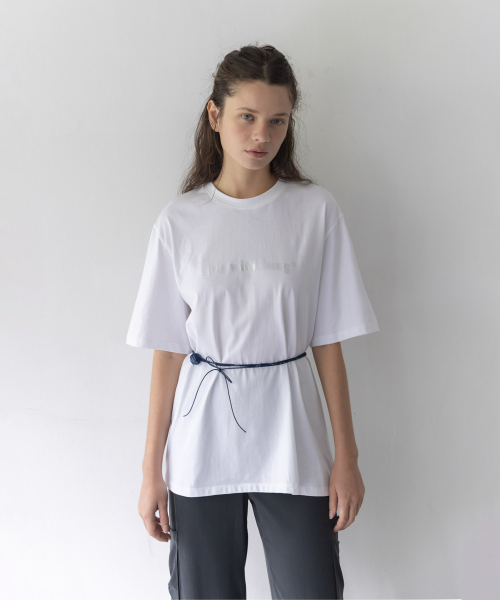 haag(ヘイグ)の「a girls boxy t-sh (white)(Tシャツ/カットソー・レディース・その他・FREE)」の7枚目の写真