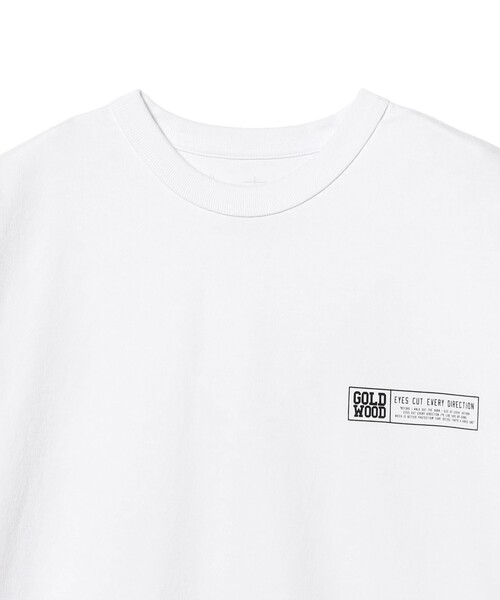 BEAMS T(ビームスティー)の「GOLDWOOD ART WORKS × KOSUKE KAWAMURA / BACK LOGO T-shirt(Tシャツ/カットソー・メンズ・ホワイト/ブラック・M/S/XL/L)」の4枚目の写真