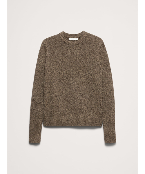 Banana Republic(バナナリパブリック)の「ラークスパー コットンシルク クルーネックセーター(ニット/セーター・レディース・その他/ブラウン/グリーン/ブルー・L/XS/S/M)」の5枚目の写真