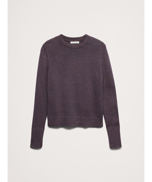 Banana Republic(バナナリパブリック)の「ラークスパー コットンシルク クルーネックセーター(ニット/セーター・レディース・その他/ブラウン/グリーン/ブルー・L/XS/S/M)」の6枚目の写真