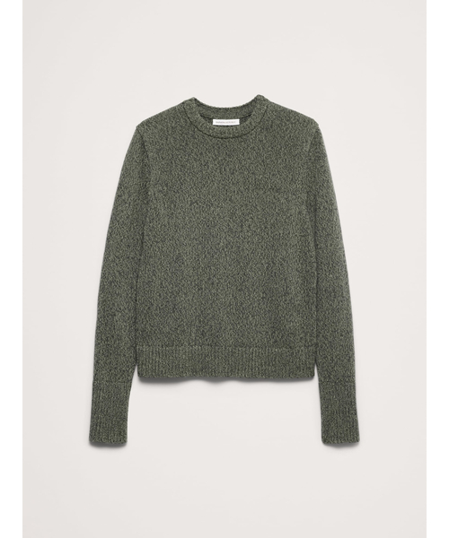 Banana Republic(バナナリパブリック)の「ラークスパー コットンシルク クルーネックセーター(ニット/セーター・レディース・その他/ブラウン/グリーン/ブルー・L/XS/S/M)」の7枚目の写真