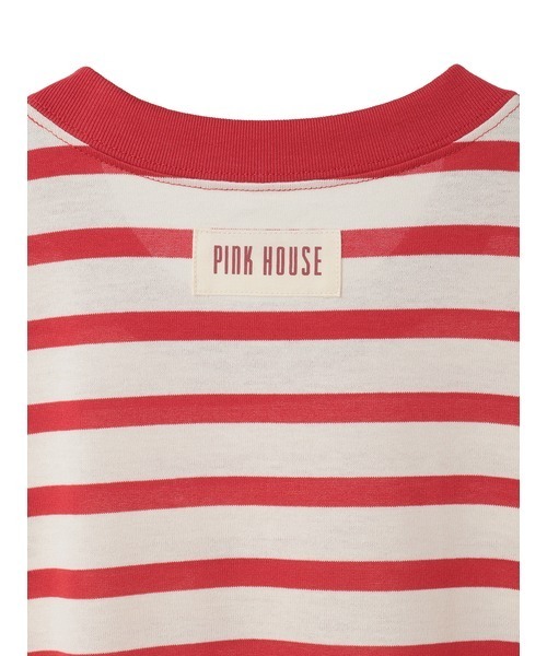 PINK HOUSE(ピンクハウス)の「ネームワッペンいっぱいカットソーワンピース(ワンピース・レディース・ブラック/ネイビー×ホワイト/ブラック×ホワイト/ホワイト×レッド/ホワイト・フリー)」の19枚目の写真