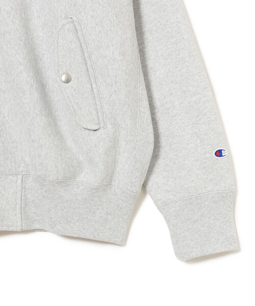 Champion(チャンピオン)の「【別注】Champion / リバースウィーブ(R)ジップアップ ブルゾン(ブルゾン・メンズ・ブラック/グレー・X-LARGE/LARGE/MEDIUM/SMALL)」の3枚目の写真