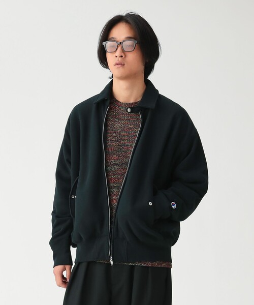Champion(チャンピオン)の「【別注】Champion / リバースウィーブ(R)ジップアップ ブルゾン(ブルゾン・メンズ・ブラック/グレー・X-LARGE/LARGE/MEDIUM/SMALL)」の18枚目の写真