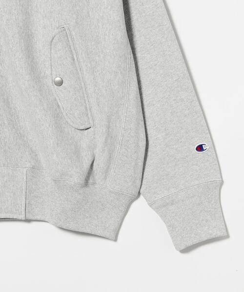 Champion(チャンピオン)の「【別注】Champion / リバースウィーブ(R)ジップアップ ブルゾン(ブルゾン・メンズ・ブラック/グレー・X-LARGE/LARGE/MEDIUM/SMALL)」の22枚目の写真