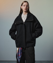 【2026Autumn PRE-ORDER】Oversized High-Neck Midi Coat/オーバーハイネックミディコート