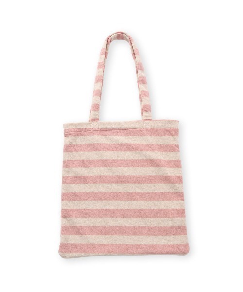 marjour（マージュール）の「PILE BORDER TOTE BAG（トートバッグ・レディース・ピンク/グリーン/ブラウン・FREE）」の11枚目の写真