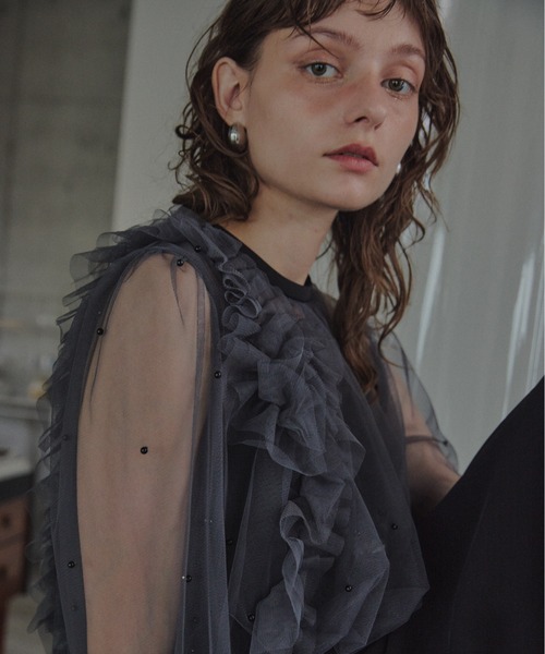 LE'RURE（リルアー）の「Volume pierce（ピアス（両耳用）・レディース・ゴールド/シルバー・FREE）」の3枚目の写真