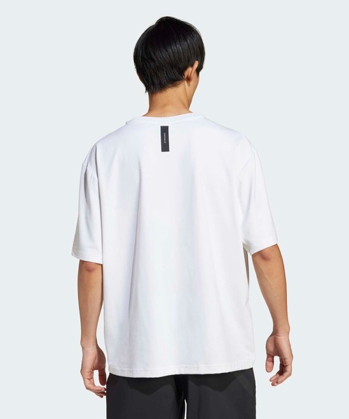 adidas（アディダス）の「adidas Z.N.E. ルーズフィット 半袖Tシャツ / アディダス adidas（Tシャツ/カットソー・メンズ・ホワイト・3XL/XX-LARGE/X-SMALL/LARGE/X-LARGE/SMALL/MEDIUM）」の2枚目の写真