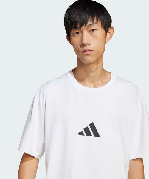 adidas（アディダス）の「adidas Z.N.E. ルーズフィット 半袖Tシャツ / アディダス adidas（Tシャツ/カットソー・メンズ・ホワイト・3XL/XX-LARGE/X-SMALL/LARGE/X-LARGE/SMALL/MEDIUM）」の3枚目の写真