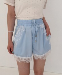 frunco（フランコ）の「【frunco_basic】レースサテンショートパンツ（その他パンツ）」