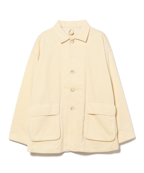 BEAMS BOY（ビームスボーイ）の「コーデュロイ ハンティング ジャケット（ブルゾン・レディース・ホワイト系その他7/ブラウン・1/2）」の6枚目の写真