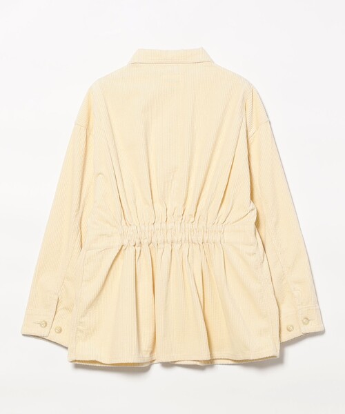 BEAMS BOY（ビームスボーイ）の「コーデュロイ ハンティング ジャケット（ブルゾン・レディース・ホワイト系その他7/ブラウン・1/2）」の7枚目の写真