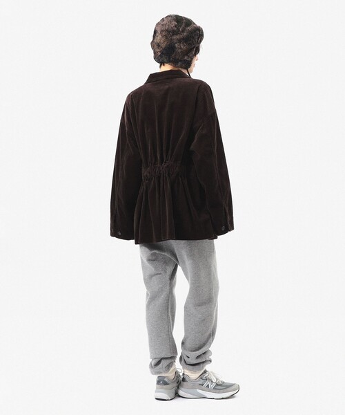BEAMS BOY（ビームスボーイ）の「コーデュロイ ハンティング ジャケット（ブルゾン・レディース・ホワイト系その他7/ブラウン・1/2）」の15枚目の写真