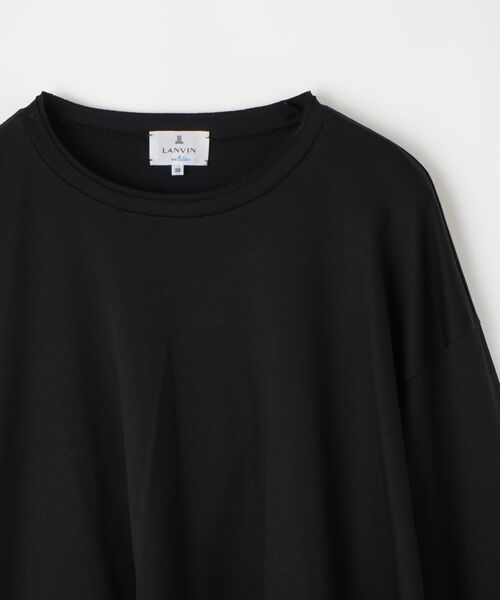 LANVIN en Bleu(ランバンオンブルー)の「レイヤードヘムコンビカットソー(Tシャツ/カットソー・レディース・ブラック/オフホワイト・38)」の12枚目の写真