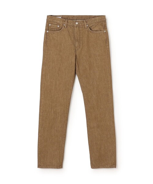 EDWIN(エドウィン)の「【別注】EDWIN LOOSE STRAIGHT レインボーセルビッチ カラーデニムパンツ(デニムパンツ・メンズ・ダークブルー/ブラウン/チャコールグレー/キャメル・31/33/29)」の4枚目の写真