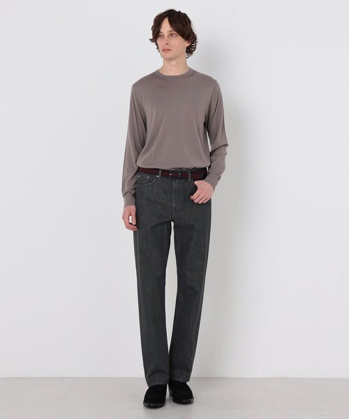 EDWIN(エドウィン)の「【別注】EDWIN LOOSE STRAIGHT レインボーセルビッチ カラーデニムパンツ(デニムパンツ・メンズ・ダークブルー/ブラウン/チャコールグレー/キャメル・31/33/29)」の19枚目の写真