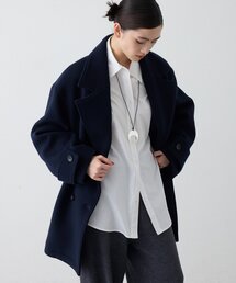 〈WEB限定カラーあり〉【THE PAUSE】二重織ビーバーPコート
