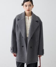 THE PAUSE（ザ ポーズ）の「〈WEB限定カラーあり〉【THE PAUSE】二重織ビーバーPコート（ピーコート）」