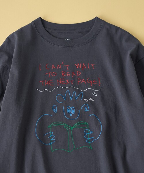 coen（コーエン）の「ogawa natsumi（オガワ ナツミ）デザインプリントロングスリーブTシャツ（Tシャツ/カットソー・メンズ・ライム/ブラック/ホワイト・S/XL/L/M）」の10枚目の写真