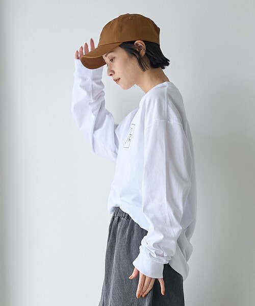 coen（コーエン）の「ogawa natsumi（オガワ ナツミ）デザインプリントロングスリーブTシャツ（Tシャツ/カットソー・メンズ・ライム/ブラック/ホワイト・S/XL/L/M）」の18枚目の写真