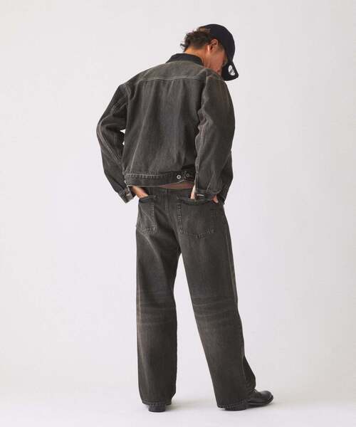 JOURNAL STANDARD relume(ジャーナルスタンダード レリューム)の「スモーキー デニム ジップ ジャケット(デニムジャケット・メンズ・クリアブルー/ブラック系その他/コバルトブルー・MEDIUM/LARGE)」の11枚目の写真
