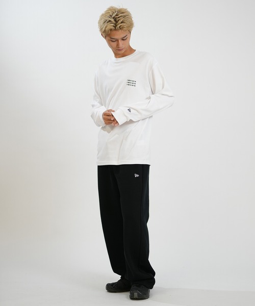NEW ERA(ニューエラ)の「NEW ERA/ニューエラ LS PF TEE ARCLOGO ロンT 15129348/15129349/15129350(Tシャツ/カットソー・メンズ・ダークグレー/ブラック/ホワイト・M/L/XL/XXL)」の7枚目の写真