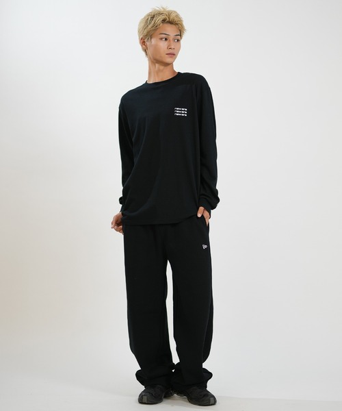 NEW ERA(ニューエラ)の「NEW ERA/ニューエラ LS PF TEE ARCLOGO ロンT 15129348/15129349/15129350(Tシャツ/カットソー・メンズ・ダークグレー/ブラック/ホワイト・M/L/XL/XXL)」の12枚目の写真