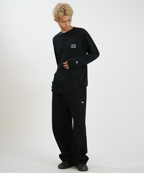 NEW ERA(ニューエラ)の「NEW ERA/ニューエラ LS PF TEE ARCLOGO ロンT 15129348/15129349/15129350(Tシャツ/カットソー・メンズ・ダークグレー/ブラック/ホワイト・M/L/XL/XXL)」の14枚目の写真