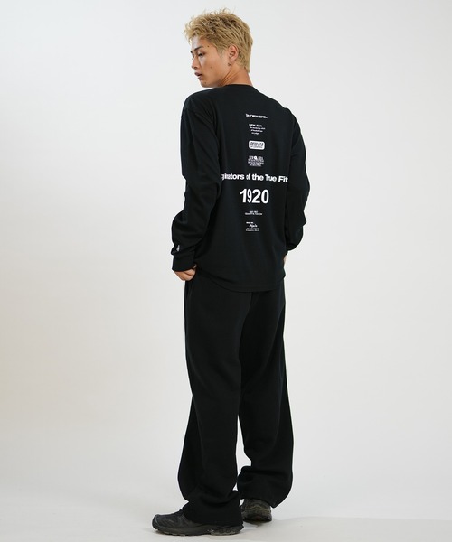 NEW ERA(ニューエラ)の「NEW ERA/ニューエラ LS PF TEE ARCLOGO ロンT 15129348/15129349/15129350(Tシャツ/カットソー・メンズ・ダークグレー/ブラック/ホワイト・M/L/XL/XXL)」の15枚目の写真