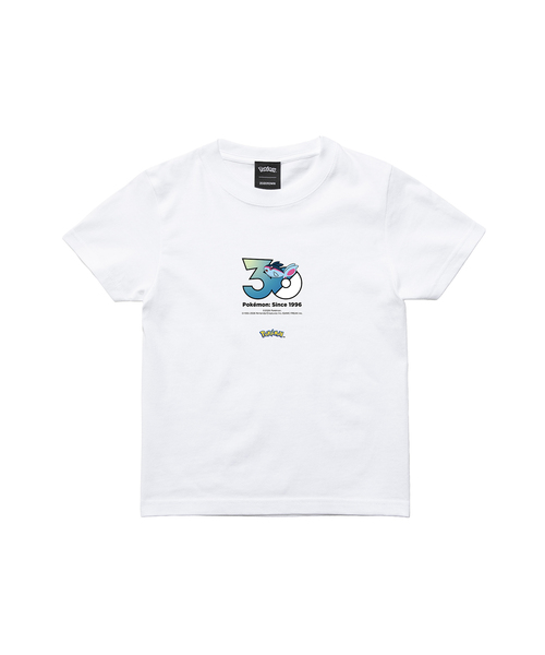 ZOZOSPOT(ゾゾスポット)の「Pokemon 30th Anniversary 1025 T-shirt 「ケイコウオ」(Tシャツ/カットソー・レディース・ホワイト・SMALL/MEDIUM/LARGE/X-LARGE/XX-LARGE/XXX-LARGE/100cm/110cm/120cm/130cm/140cm/150cm/160cm)」の2枚目の写真