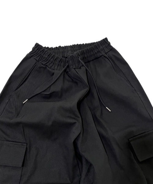 SK8ER ROCK(スケーターロック)の「コットンニータックカーゴワイドパンツ(ブラック)(その他パンツ・レディース・その他・ONE SIZE)」の3枚目の写真
